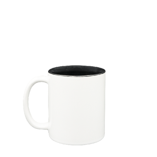 Taza blanca  con interior de color 11 oz [IT 03]